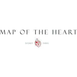 map of the heart