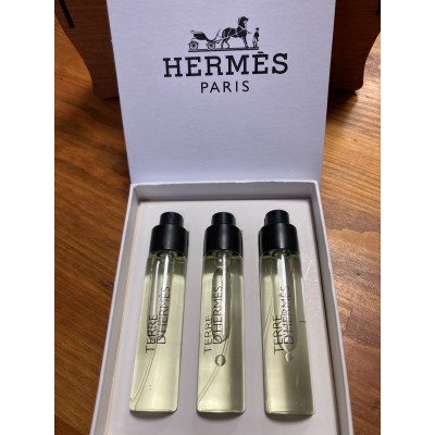 Hermes ( 3 x 20 ml ) Extrait Erkek Decant Canta boy Parfüm