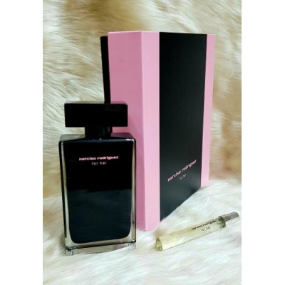 Narciso Rodriguez for her Black Edt SET 100 ml Bayan parfüm & 1 x 20 ml Decant çanta boy parfüm