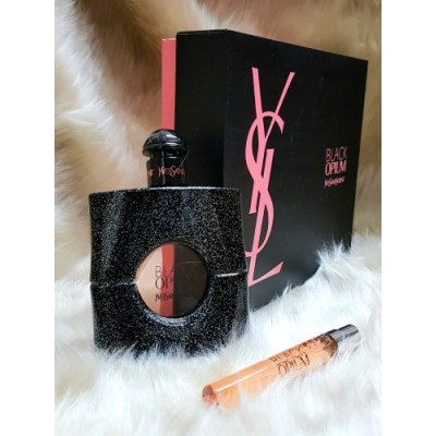 YSL Black Opıum SET Edp 90 ml Bayan parfüm & 1 x 20 ml Decant çanta boy parfüm